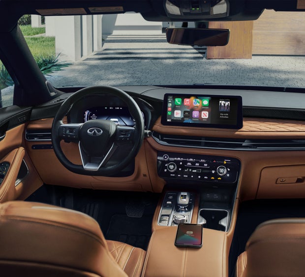 2024 INFINITI QX60 Key Features - Wireless Apple CarPlay® integration | LaFontaine INFINITI Novi in Novi MI