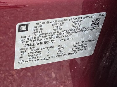 2017 Chevrolet Equinox Premier