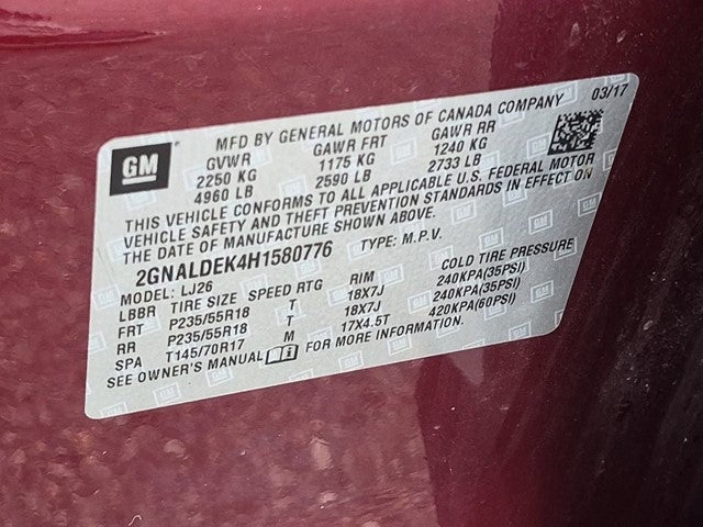 2017 Chevrolet Equinox Premier