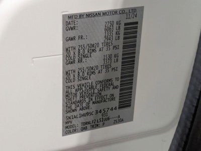 2025 INFINITI QX60 Autograph