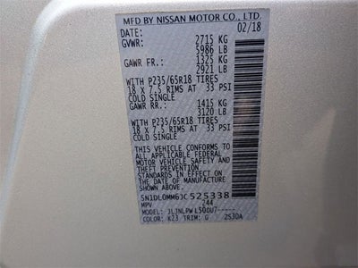 2018 INFINITI QX60 Base