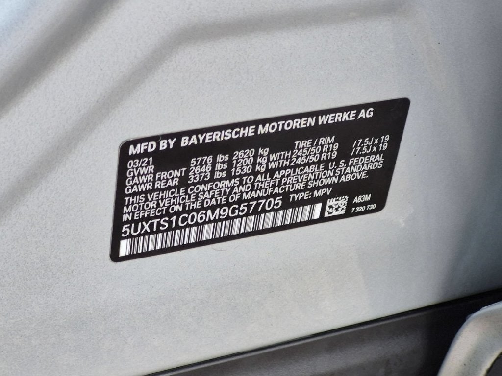 2021 BMW X3 xDrive30e