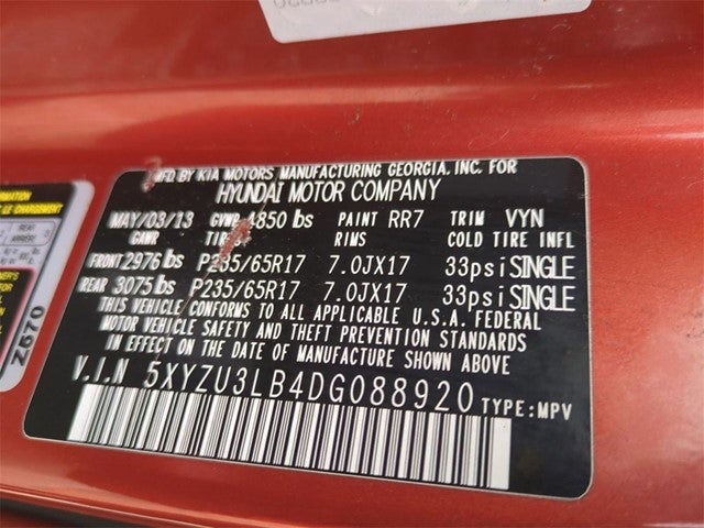 2013 Hyundai Santa Fe Sport Base