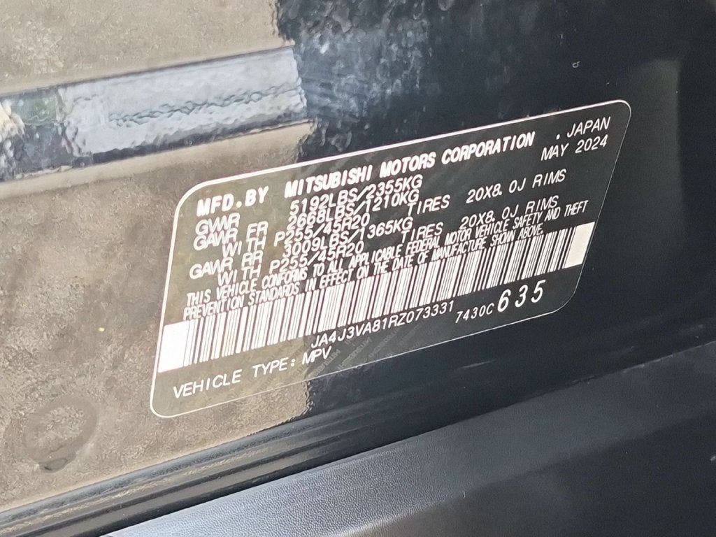 2024 Mitsubishi Outlander SE