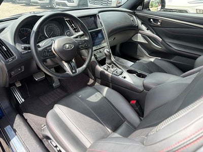 2022 INFINITI Q60 Red Sport 400