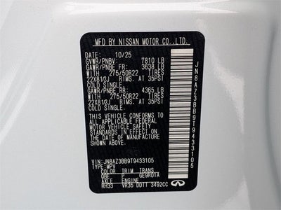 2026 INFINITI QX80 LUXE