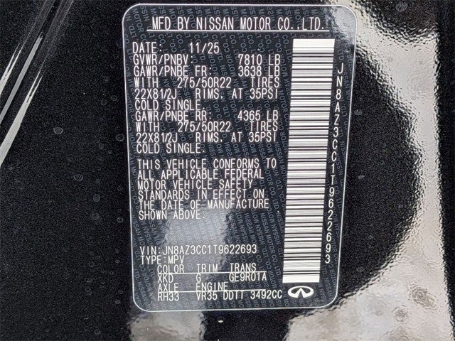 2026 INFINITI QX80 AUTOGRAPH