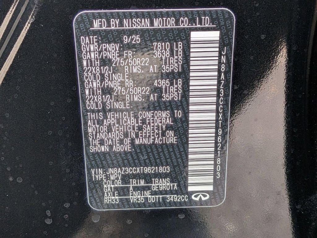 2026 INFINITI QX80 AUTOGRAPH