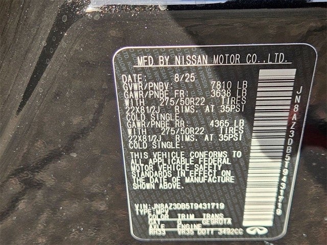 2026 INFINITI QX80 SPORT