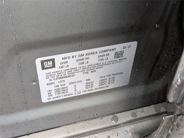 2021 Chevrolet Trax LT