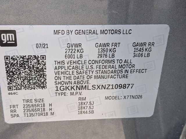 2022 GMC Acadia SLT