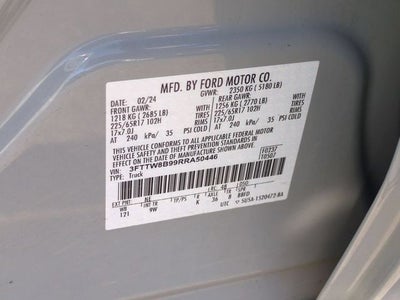 2024 Ford Maverick XL