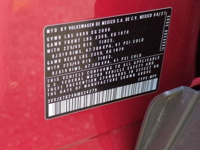 2022 Volkswagen Taos 1.5T SEL