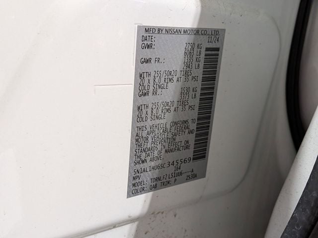 2025 INFINITI QX60 Autograph