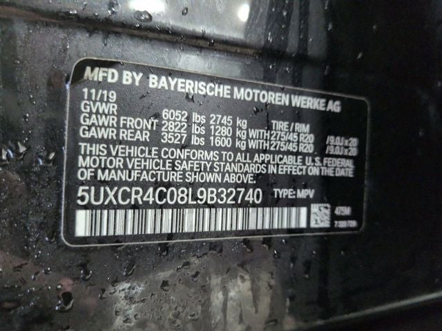 2020 BMW X5 sDrive40i