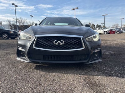 2018 INFINITI Q50 Red Sport 400