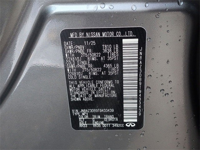 2026 INFINITI QX80 SPORT