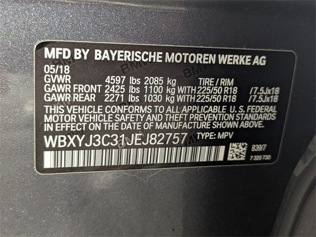 2018 BMW X2 sDrive28i