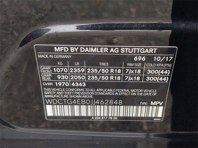 2018 Mercedes-Benz GLA GLA 250