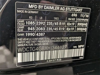 2017 Mercedes-Benz GLA GLA 250 4MATIC®