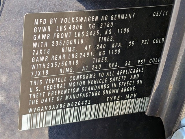 2014 Volkswagen Tiguan SEL