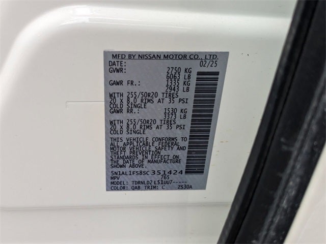 2025 INFINITI QX60 LUXE