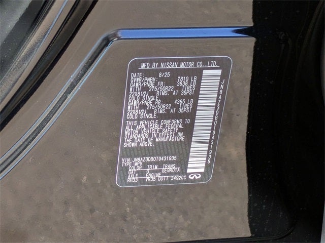 2026 INFINITI QX80 SPORT Sport