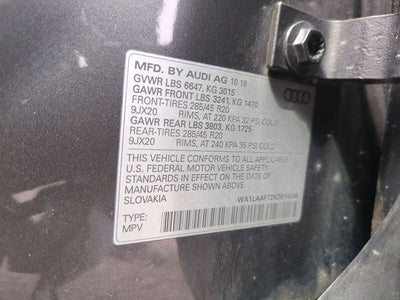 2019 Audi Q7 55 Premium Plus quattro