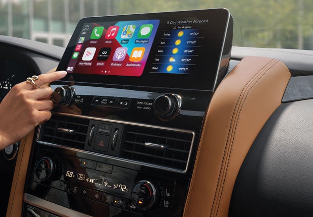 2024 INFINITI QX80 Key Features - WIRELESS APPLE CARPLAY® INTEGRATION | LaFontaine INFINITI Novi in Novi MI