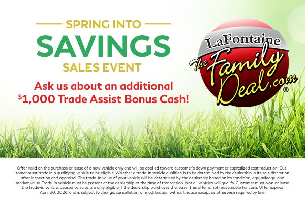 Spring Into Savings